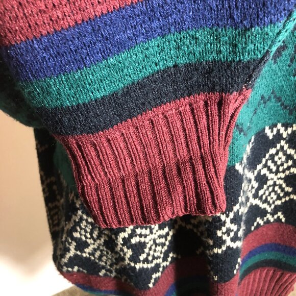 Vintage Stoneriver Outfitters Nordic Geometric Sweater XL – Made in Korea - Picture 7 of 10